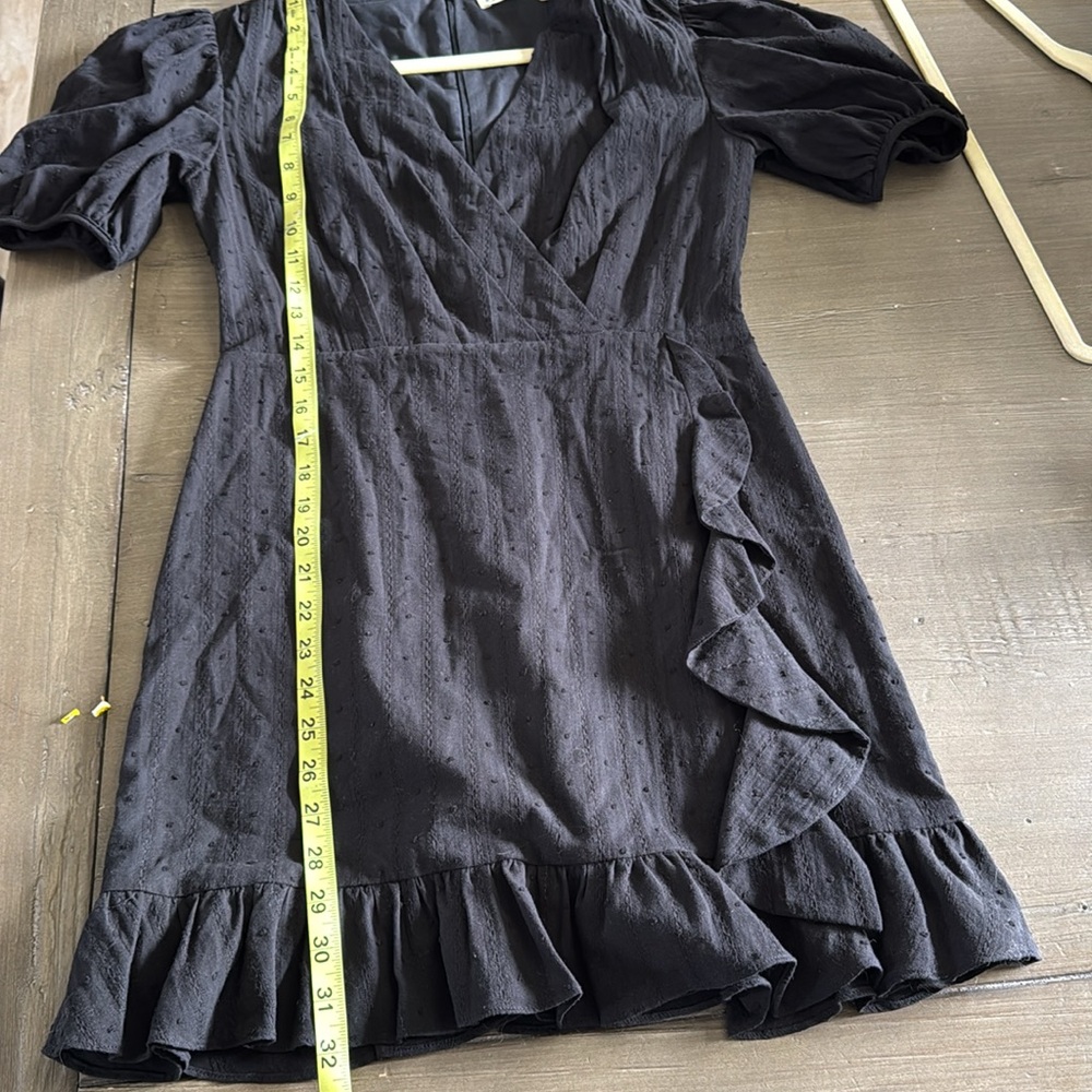 La’Ven Black dress with Ruffles (NWOT) - Picture 10 of 10
